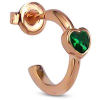 Mono orecchino Boccadamo Donna Gaya in Argento Zircone GM085RP - GM085RP